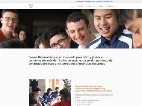 sunset bay academy|Programa e Internado para Niños y Jóvenes Rebeldes.